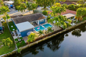 Peaceful 5BR -Waterway Views Private Heated Pool